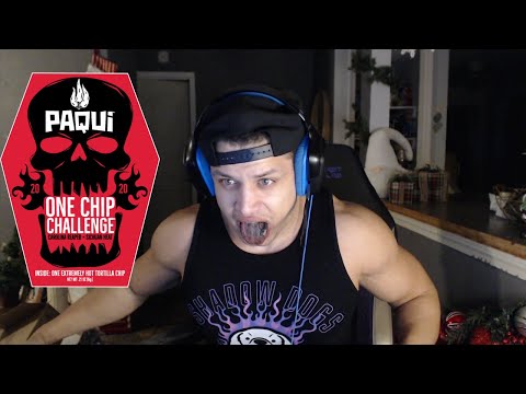 TYLER1: UNBOXING FAN STUFF | 1.6 MILLION SCOVILLE PAQUI CHIP
