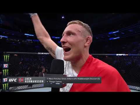 Report: Jack Hermansson Replaces Yoel Romero In UFC Fight Night Fort Lauderdale Main Event
