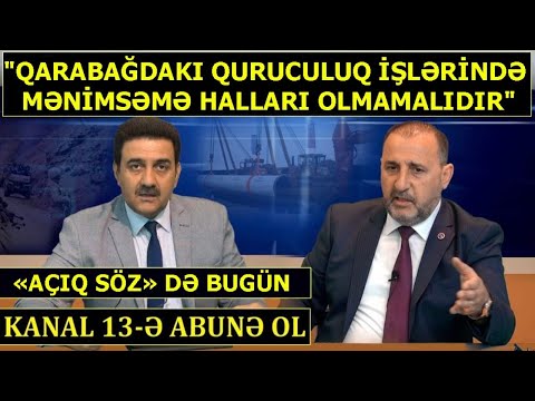 "Şəhid qanı axan torpaqda korrupsiya mümkündürmü?" - "Açıq Söz"də Nazim Bəydəmirli