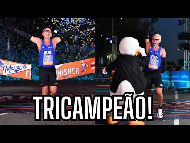 Tricampeão da Disney!