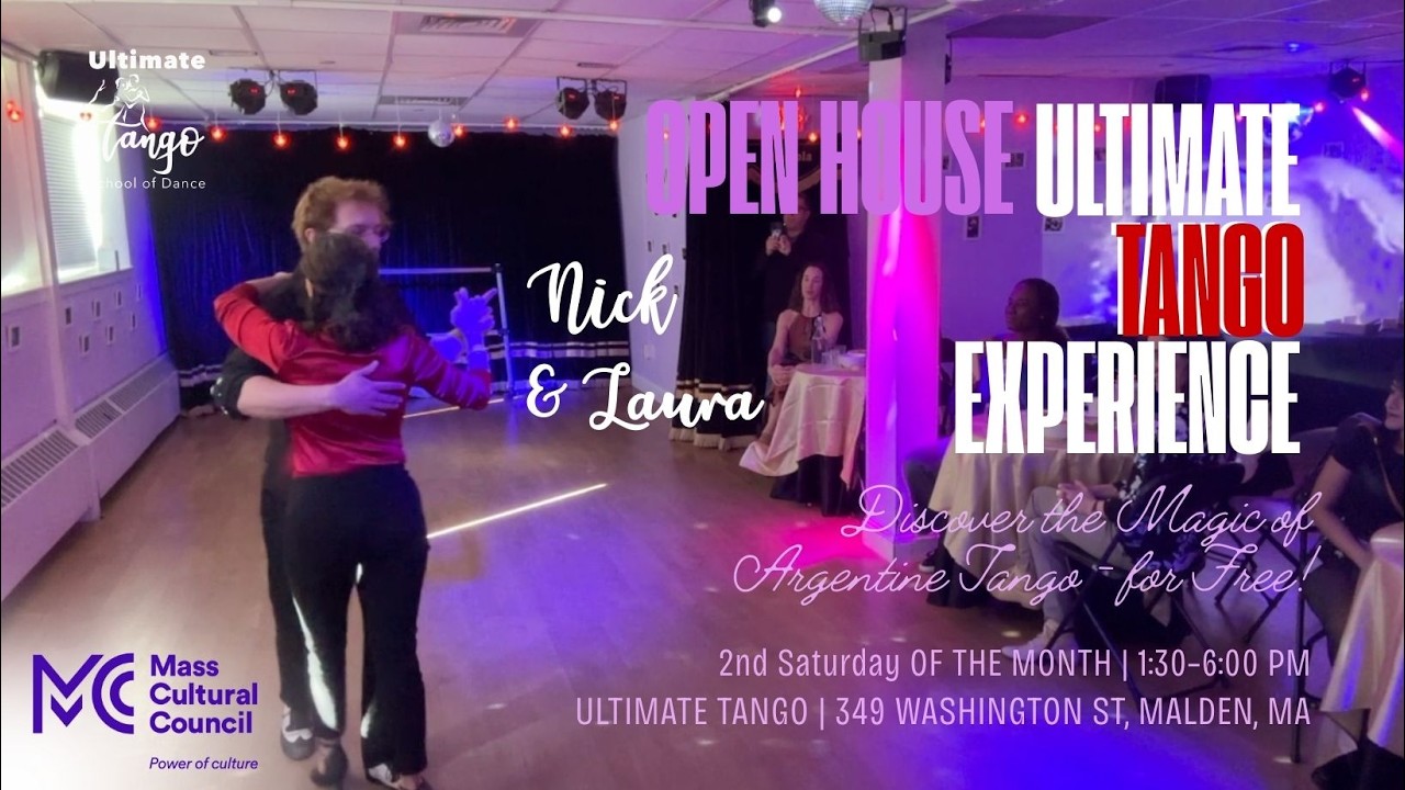 Ultimate Tango presents Open House performance by Nick & Laura