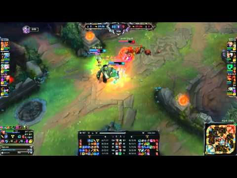 Xenics Sky - Irelia highlights vs. Rengar - Korean SoloQ - Pre-Season 2015 - League of Legends
