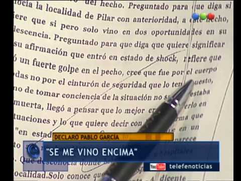 Caso ciclista atropellado: qué declaró Pablo García - Telefe Noticias