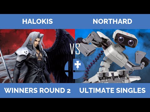 RogaSmash 198: SSBU Winners R2 - Halokis (Sephiroth) vs Northard (ROB)