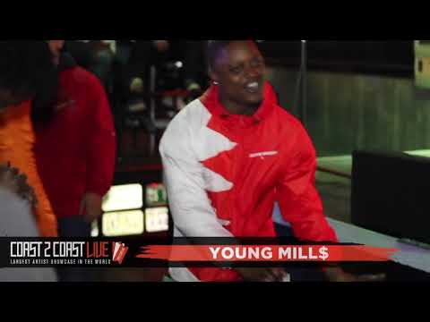 Young Mill$ (@IAmYoungMills) Performs at Coast 2 Coast LIVE | Kansas City Edition 10/17/18