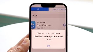 How To FIX Your Account Has Been Disabled In The App Store & iTunes! (2023)