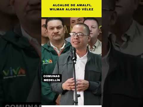 Declaracion del  Alcalde de Amalfi, Wilmar Alonso Vélez