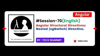 Nested ngSwitch in angular | Angular Directives in English (Session-70)