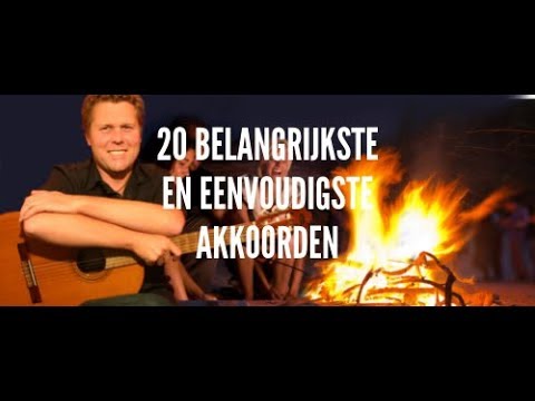 20 belangrijkste gitaar akkoorden die je moet kennen