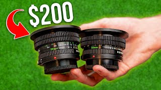 DIY Cinema Lenses for ONLY $200!