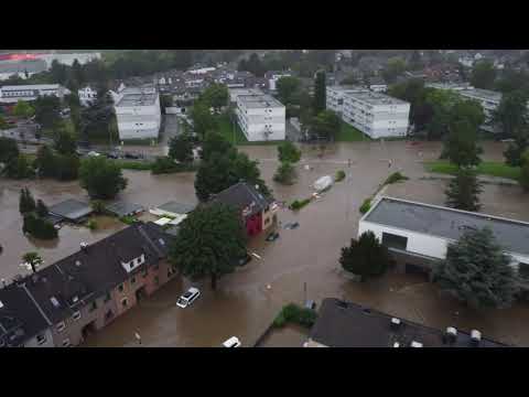 Hochwasser Eschweiler 15. Juli 2021