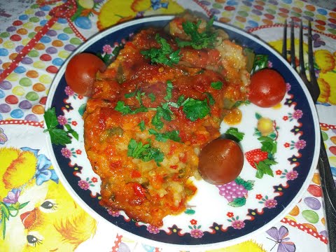 Фаршированные баклажаны и кабачки ./Постное блюда/ Малыш встречает папу./