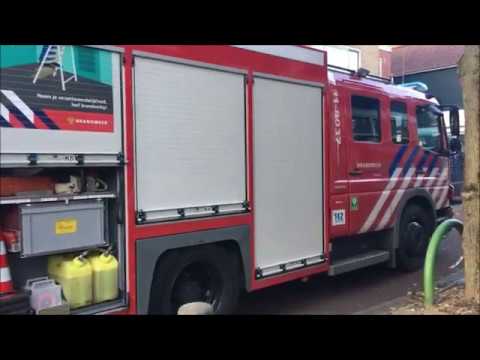kleine brand in winkel aan het Vlietsend in Krommenie