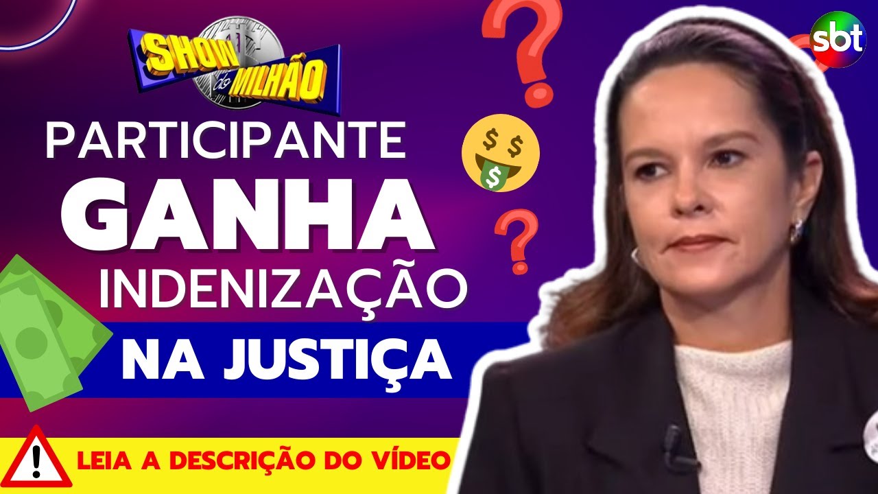 Participante chega na pergunta de 1 milhão de REAIS no SHOW DO MILHÃO