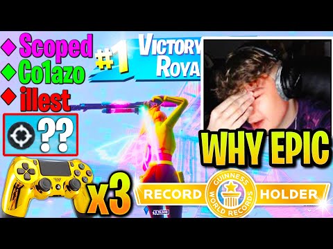 PC PROS *DISGUSTED* after Scoped CONTROLLER Trio *ABUSE* NEW AIM ASSIST! Controller BUFFED AGAIN!