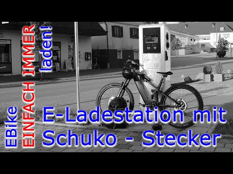 EBike EINFACH IMMER laden! // E-Ladesäule mit Schukostecker