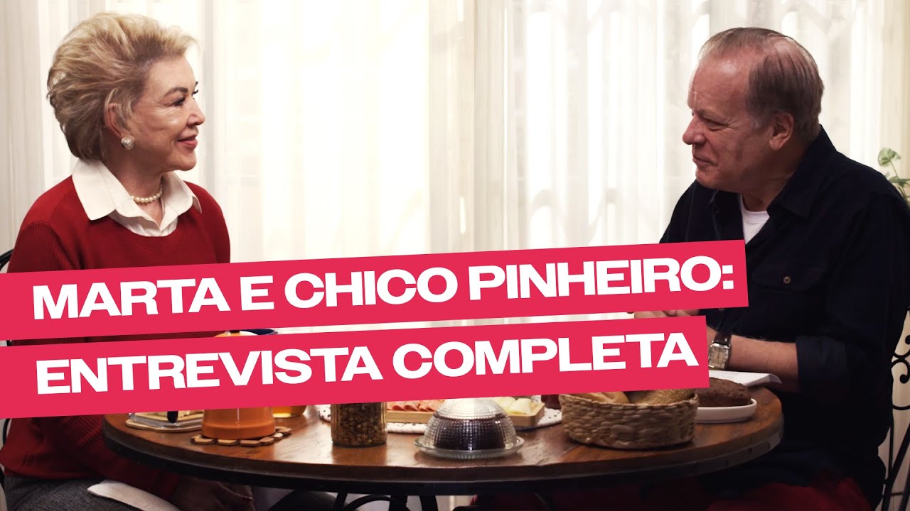 MARTA SUPLICY E CHICO PINHEIRO | Entrevista completa