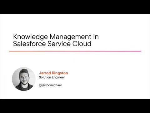 Salesforce Service Cloud Skills: Knowledge Management Course ...