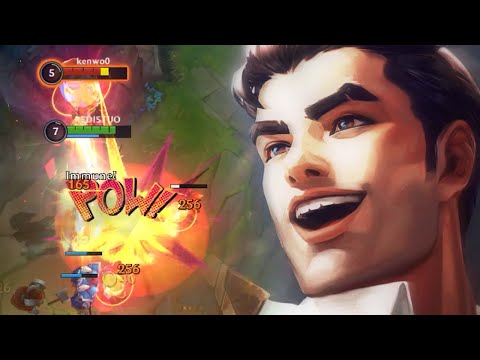 BUFF JAYCE BARON LANE GAMEPLAY (SEASON 8)