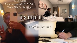 A Day in my Life as a New Esthetician!