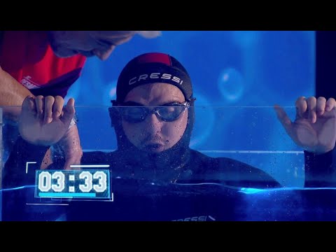 El sacrificio de Jorge Lorenzo para superar a Florentino Fernández con 3:33 en la Apnea - El Desafío