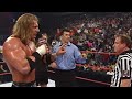 Triple H vs. Chris Jericho  - WWE Championship Match: Raw, April 17, 2000