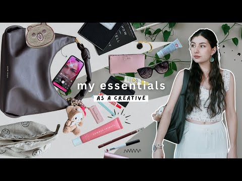 What’s in My Bag | creative everyday essentials 💼🌷