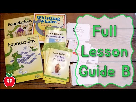 Logic of English - Foundations B: Lesson Walk-through