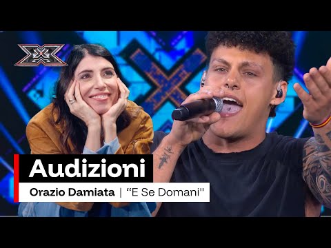 Orazio Damiata canta “E se domani” di Mina | X Factor 2025 Audizioni 2