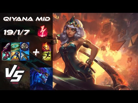 MID Qiyana vs Aurelion Sol - EU Grandmaster Patch 26.1