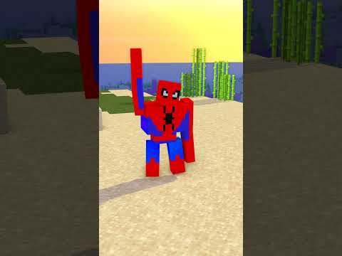 Evolution of merge iron golem with superheroes #funny #fyp