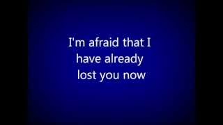 City and Colour - In The Water I Am Beautiful (Lyrics)