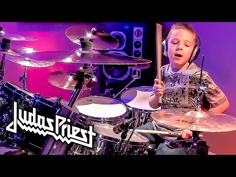 PAINKILLER - JUDAS PRIEST (7 year Old Drummer)
