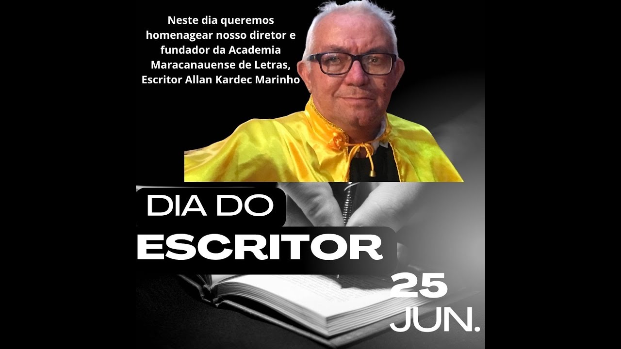 Inscrição do Escritor  Allan Kardec Marinho para a cadeira 23 da Academia Cearense de Letras.