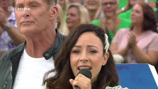 David Hasselhoff &amp; Jasmin Wagner - Summer Go Away (ZDF-Fernsehgarten - 2019-07-14)