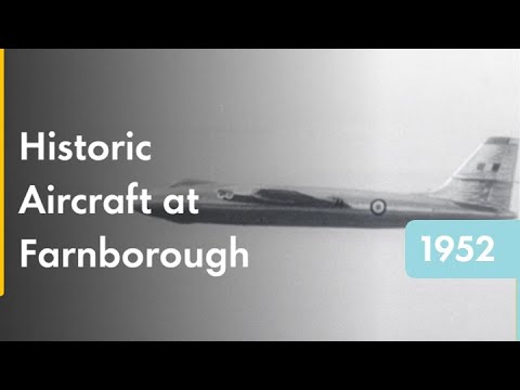 Highlights of Farnborough Air Show - 1952 | Shell Historical Film Archive