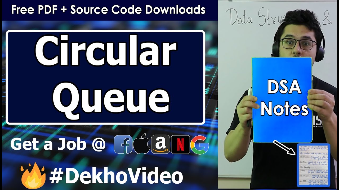 Video thumbnail for Introduction to Circular Queue in Data Structures