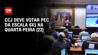Vídeo: CCJ deve votar PEC da 6x1 na quarta-feira (22) com favoritismo pela aprovação | AGORA CNN