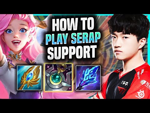 LEARN HOW TO PLAY SERAPHINE SUPPORT LIKE A PRO! - T1 Keria Plays Seraphine Support vs Nami! |