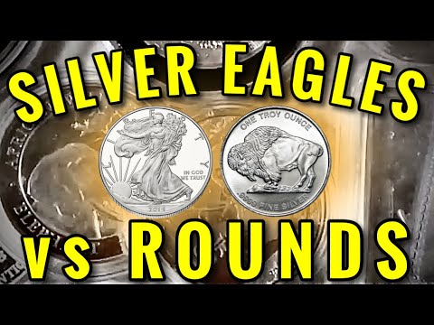 Should You Buy Silver Eagle COINS or Generic ROUNDS?