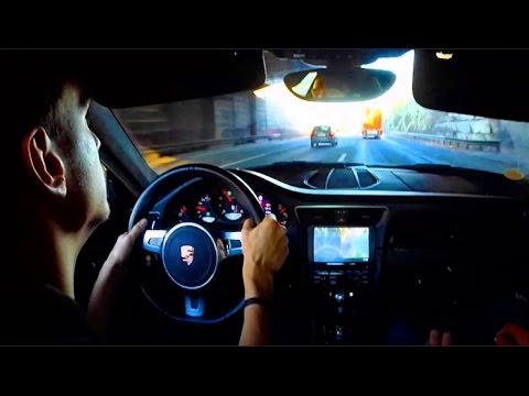 Driving a Porsche in Germany!! + FullMotion Rig! Essen Motorshow 2k16 | SLAPTrain