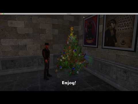 Using the Holiday Tree in SineSpace