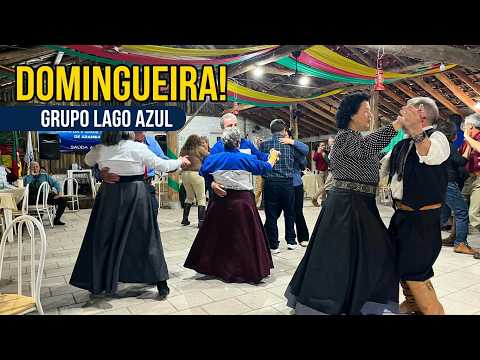 DOMINGUEIRA DO GRUPO DA 3ª IDADE LAGO AZUL NO PARQUE DE EVENTOS DE ARAMBARE 