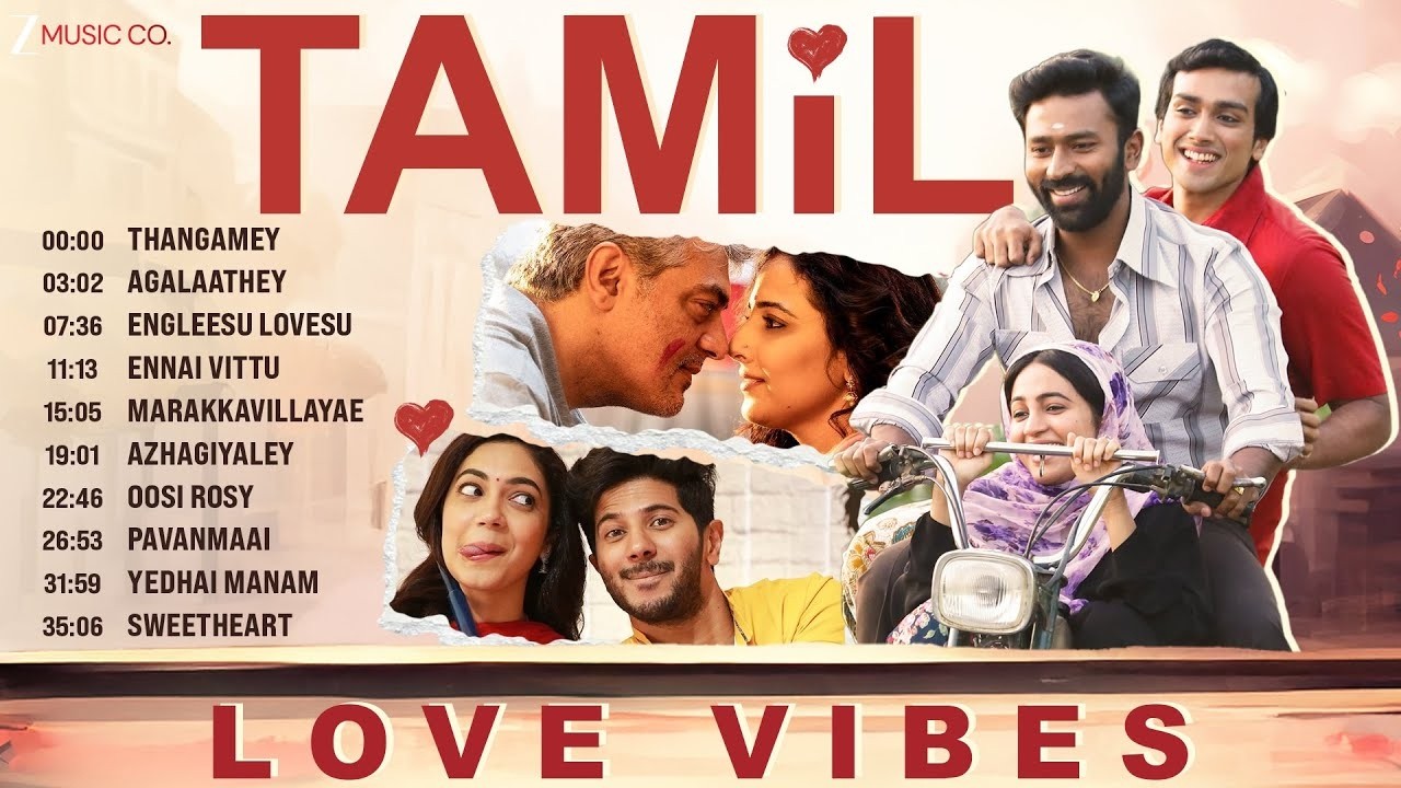 Monsoon Love Vibes - Tamil Romantic Songs | Agalaathey, Engleesu Lovesu, Ennai Vittu & More