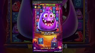Book Of Monsters Big Win! 1000x Slot Win! #pragmaticplay #BookOfMonsters #slots