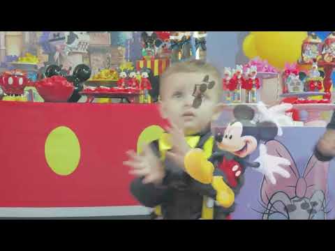 Aniversário Tiara e Ben 2022 Mickey e Minnie DIsney