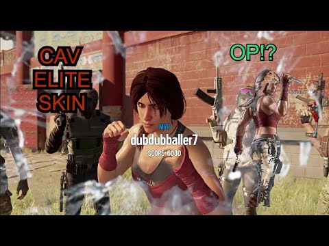 Cav elite skin OP? Rainbow Six siege *raw* gameplay (MVP Cav end screen)