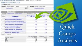 Quick NVIDIA Comps Analysis (Capital IQ)