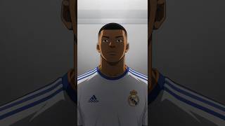 What if Mbappé signed for Madrid in 2022? #football #anime #realmadrid