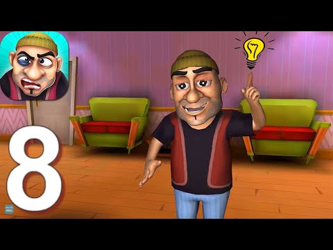Scary Robber Home Clash - Gameplay Walkthrough Part 8 New Update All Levels (Android,iOS)